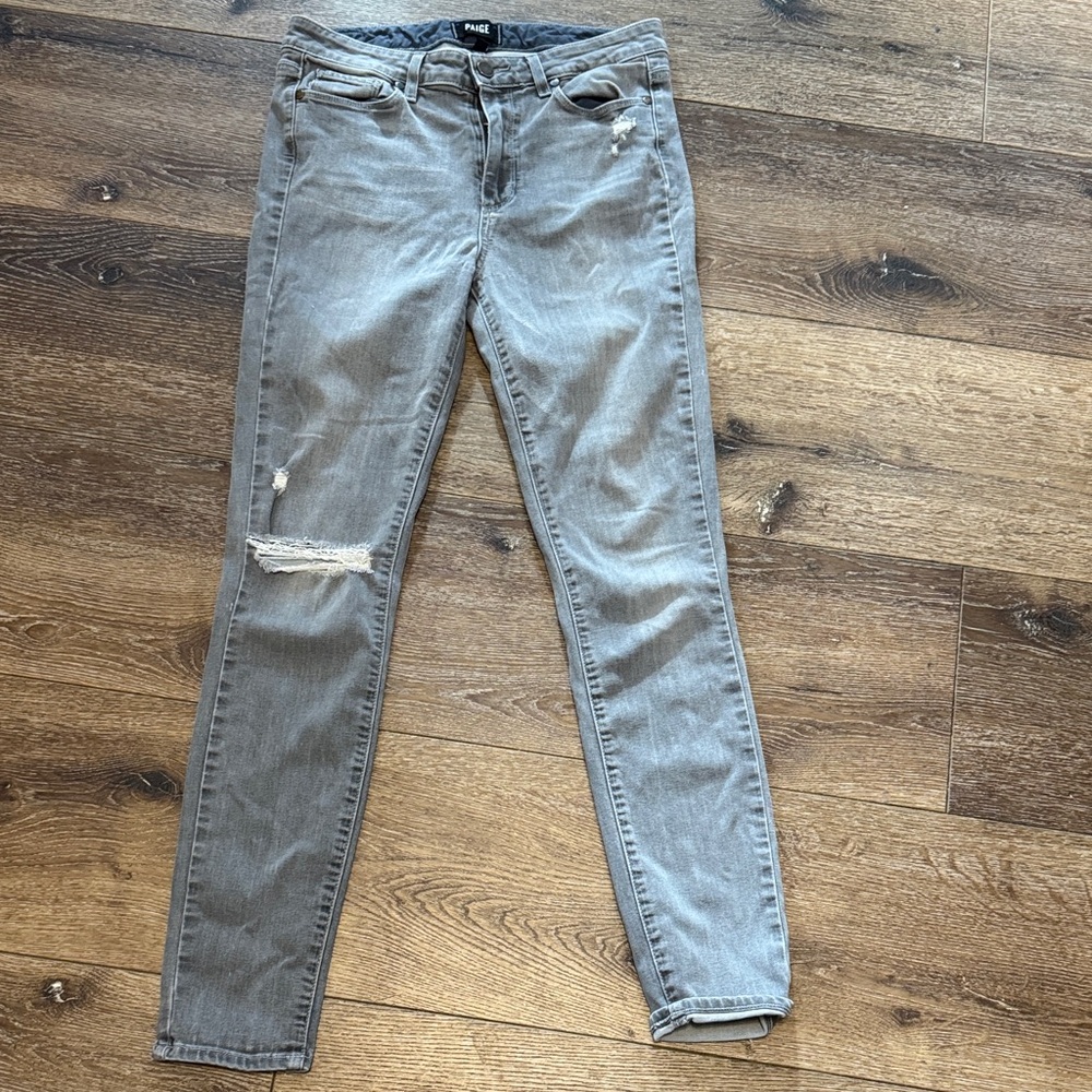 Paige gray Boston ultra skinny‎ jeans 29